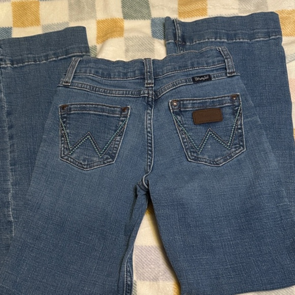 Wrangler Kids Classic Blue Denim Jeans